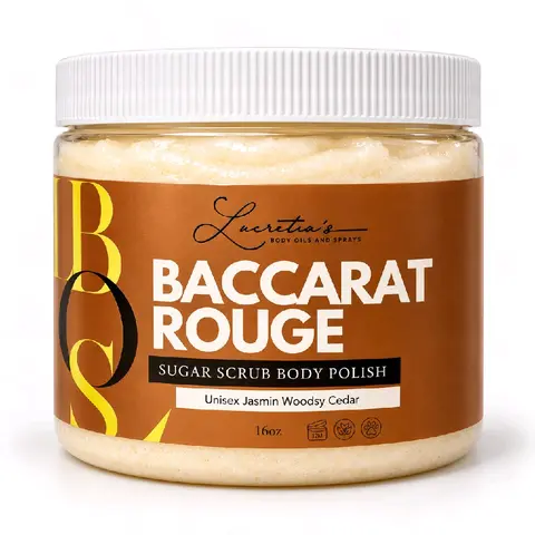 LBOS Baccarat Rouge PREMIUM (Type) Whipped and Creamy Sugar Scrub