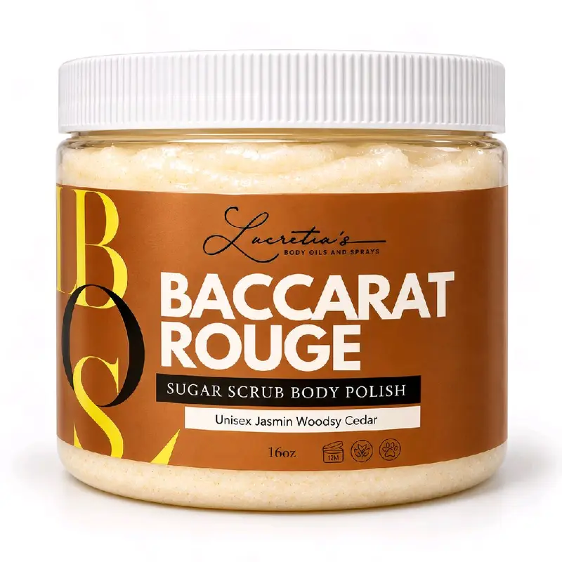 LBOS Baccarat Rouge PREMIUM (Type) Whipped and Creamy Sugar Scrub