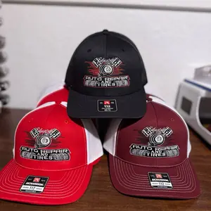 Custom Embroidery Business Logos for Caps - Personalized Design for Unique Branding