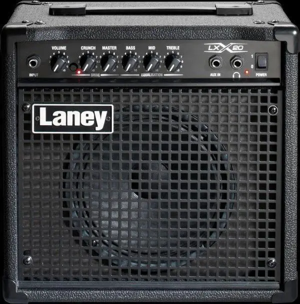 LANEY LX20R 20 Watt Solid-State Combo Guitar Amp with REVERB