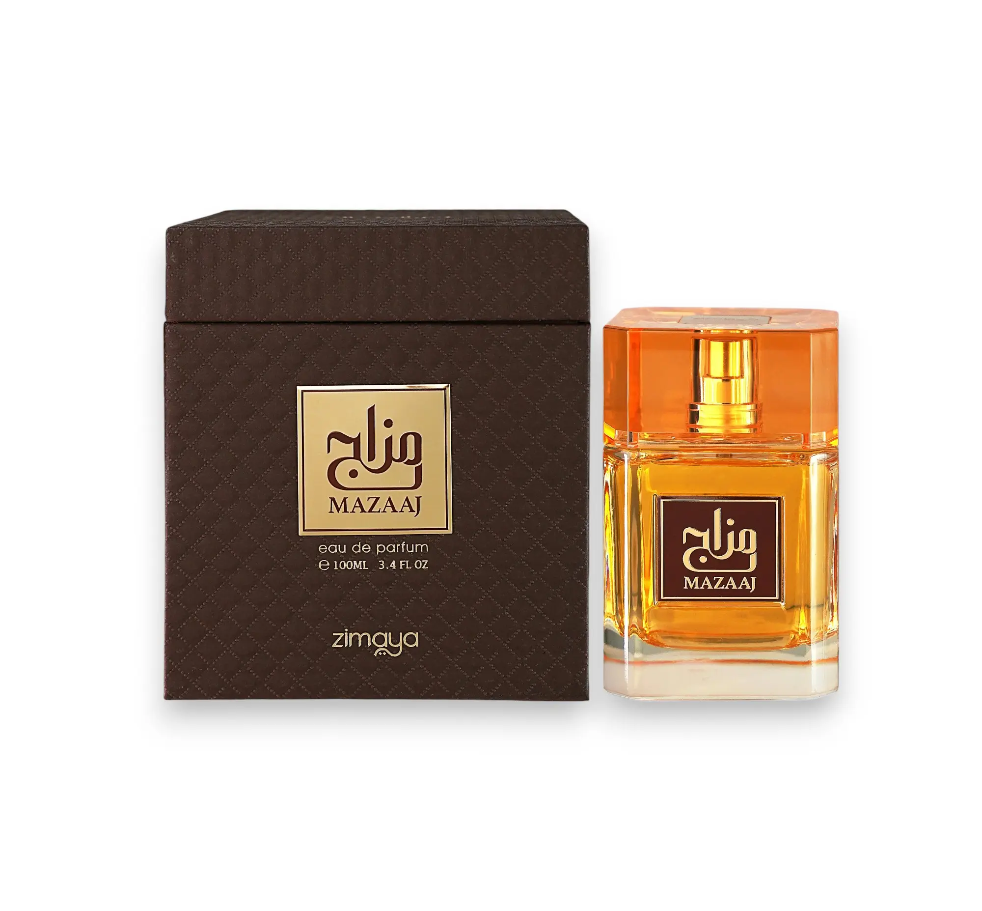 Afnan | Zimaya | Mazaaj | Men's Fragrance | 100 ML | Eau De Parfum | Caramel - Sichuan Pepper & Black Pepper