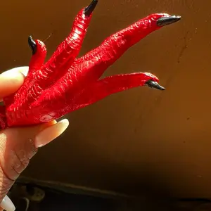 Lucky Red Chicken Foot - As Seen in the Picture