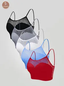 Women's Solid Wireless Bra, Breathable Comfortable Bra, Women's Lingerie for All Seasons, Womenswear, Minimalist Wirefree Bra, Breathable Comfy Bra