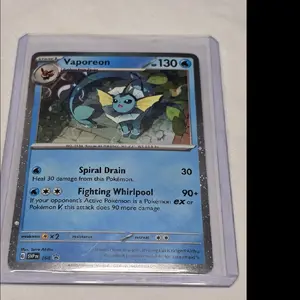 Vaporeon SVP  168 Promo Raw Card