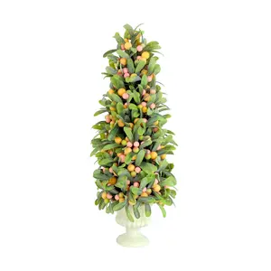 Puleo International 20" Artificial Mini SpringMistletoe Tree