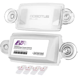 EZ Pass Holder for   States - UV Protective, Easy to Install and Remove, Fits  Major Toll Passes