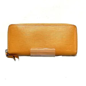 Pre-owned Louis Vuitton Calfskin Small Leather Goods Portefeuille Clemence Epi Long Wallet