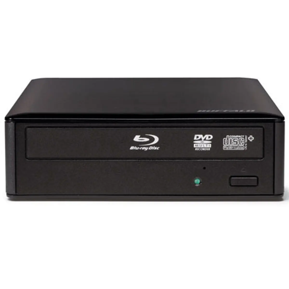Buffalo Technology MediaStation 16x External BDXL Blu-ray Burner, 6x Blu-ray Read/Write Speed, 5x DVD-RAM Read/Write Speed, USB 3.0