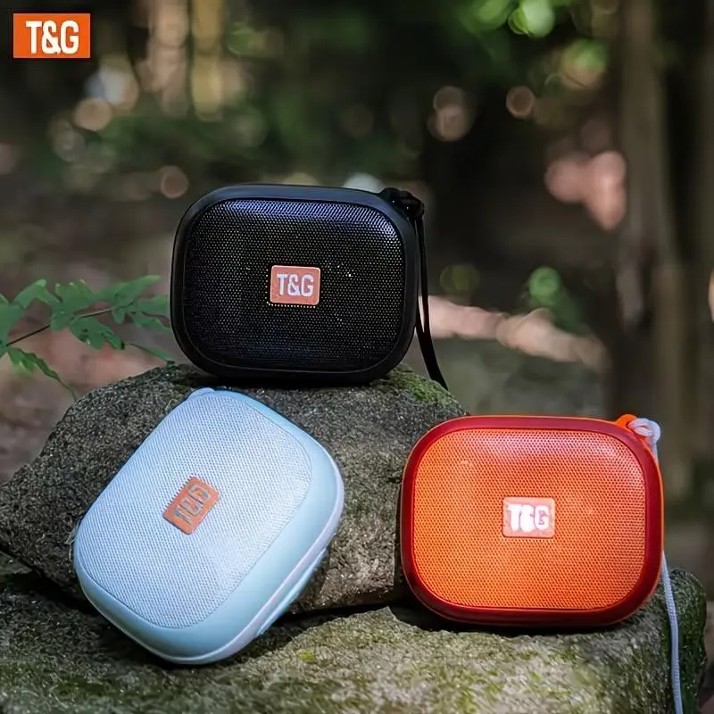 TG394 Portable Bluetooth Speaker, Speakers Wireless Bluetooth, Waterproof Shower Speaker, 10W Stereo Sound, 12H Playtime, with Lanyard for Travel, Outdoor, Party, Beach, Gift