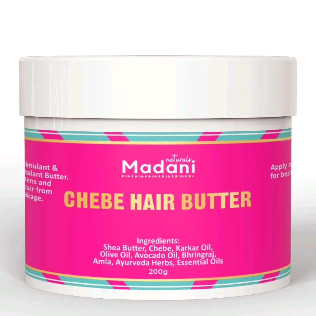 Chebe Hair Growth Butter Leave-In Treatment - Gentle Unisex Moisturizer for Dry Hair Repair