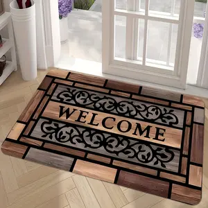 1pc Outdoor Doormat, Washable, Entrance Mat, Indoor/Outdoor, Suitable for Christmas, Thanksgiving, Valentine'S Day, Easter, Perfect for RV Camping, Doorways, Patios, Gardens, Entrances, Living Rooms, Balconies, Sunrooms, And Hardwood Floor Decoratio