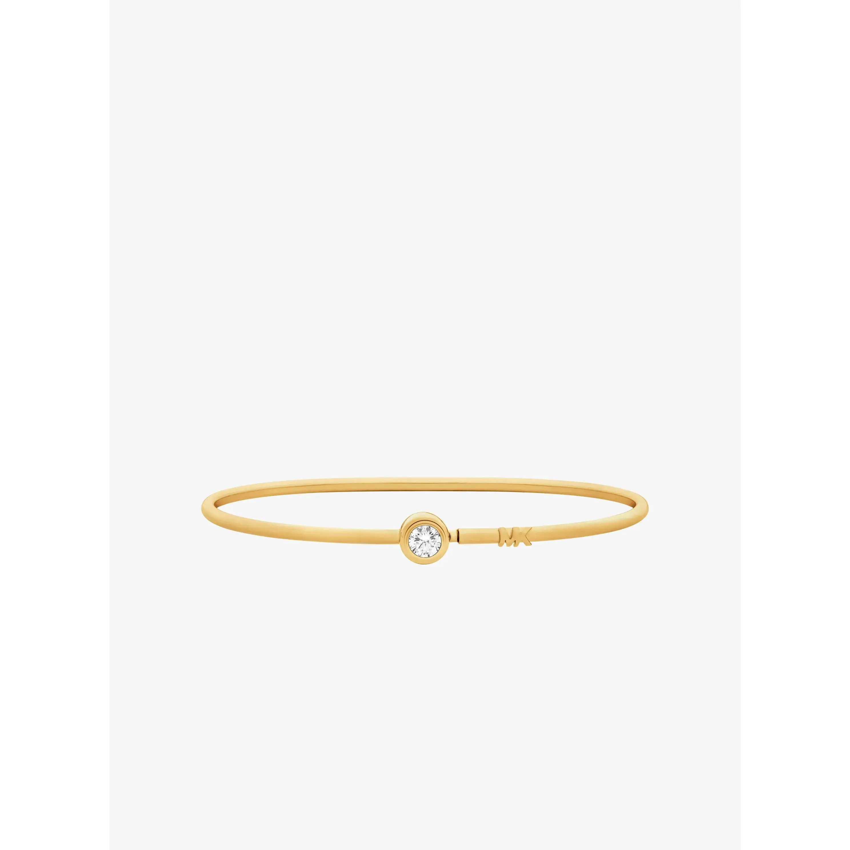 Round Stone Bangle