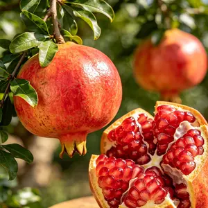 200PCS Premium Pomegranate Seeds  Grow Your Own Sweet Fruit Tree | High Germination Rate | Beginner Friendly | Indoor & Outdoor