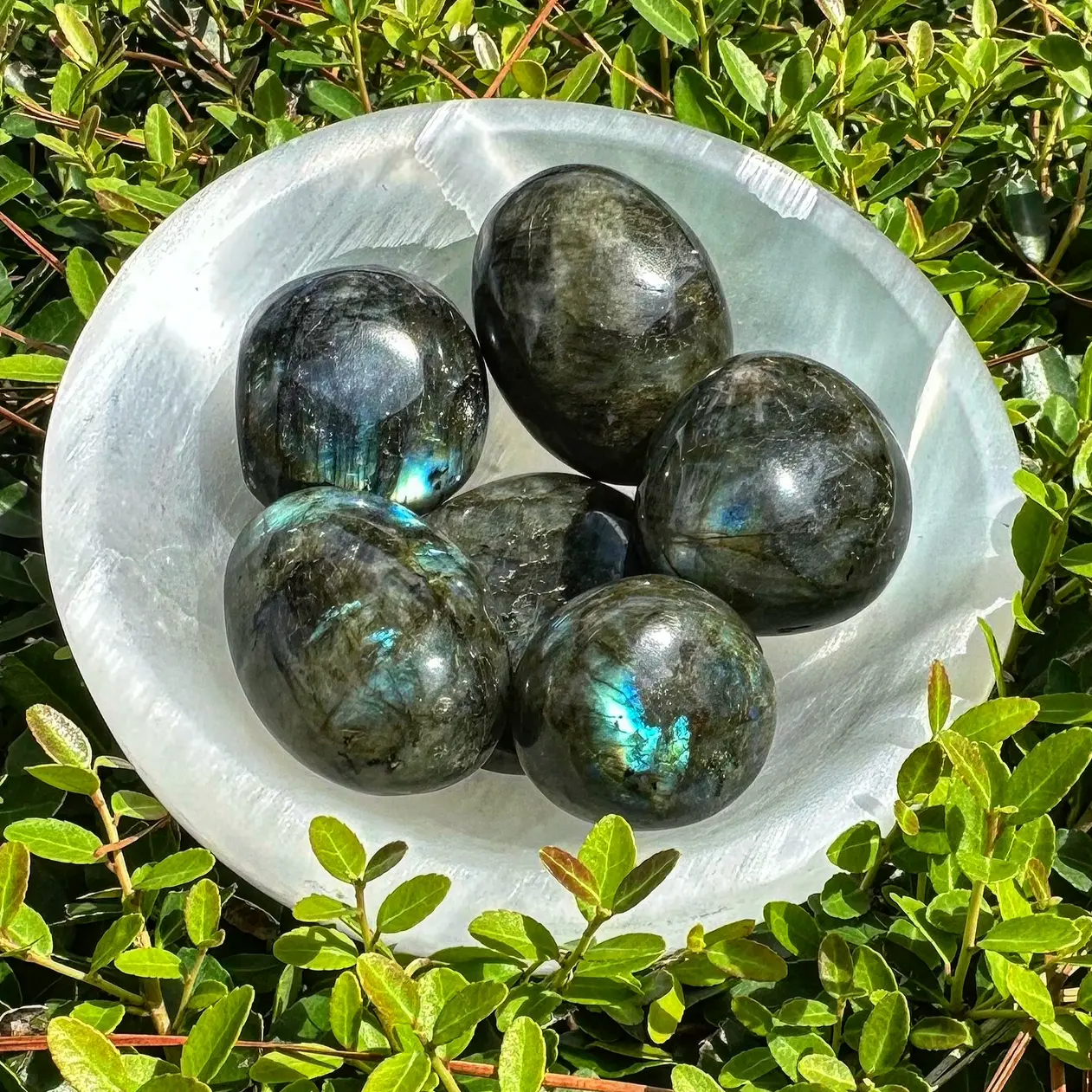 Tumbled Labradorite - Large