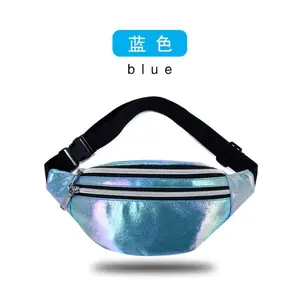 Blue Carnival Splash Chest & Waist Fanny Bag