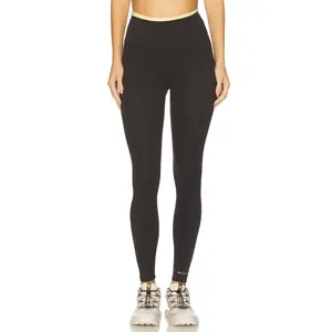 P.E Nation Vita Full Length Legging in Smokestone & Lemonade