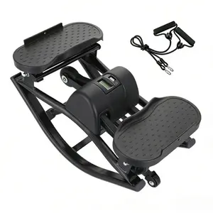 Pedal Swing Trainer - A horizontal swing trainer with resistance bands, a low-impact horizontal swing trainer, suitable for home workouts, a quiet pedal swing machine, no assembly required