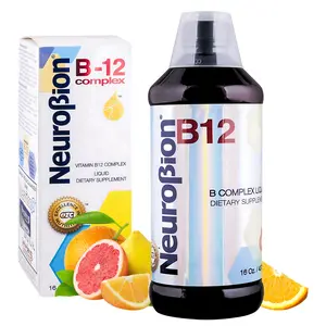Neurobion Vitamin B12 Complex Dietary Supplement, 16 Oz Citrus-Flavored Liquid