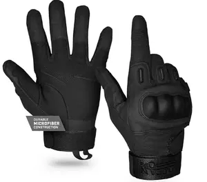 Full Finger Hard Knuckle Motorcycle Military Tactical Combat Training Army Shooting Outdoor Gloves