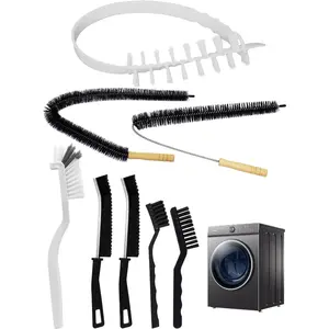 8 Pack Washing Machine Cleaning Brush Kits, Front Load Washer Cleaner Tools Accessories, for Tight Spaces and Washing Machine Rubber Seals