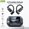 HTC NE25 Translation Wireless Earbuds - Open-Fit OWS Headset, Bluetooth Cool Gadgets, 134-Language Real-Time Translation, Vibrant Touchscreen, Integrated Mic, High-Quality Sound, App Support, iOS/Android Compatible Smart Audio Electronics (Gifts Adults),t
