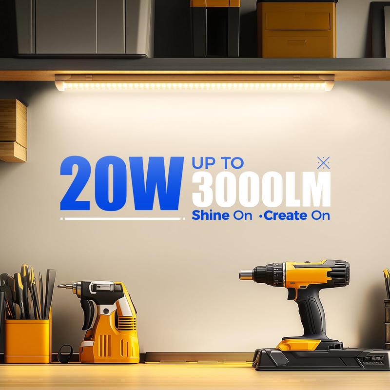 Barrina T8 LED Shop Light 2FT, 20W 3000LM 3000K, V Shape Integrated LED Lighting for Garage, Warehouse, Workshop, ETL Listed, 2 Packs Barrina T8 LED Shop Light 2FT, 20W 3000LM 3000K, V Shape Integrated LED Lighting for Garage, Warehouse, Workshop, ETL Listed, 2 Packs