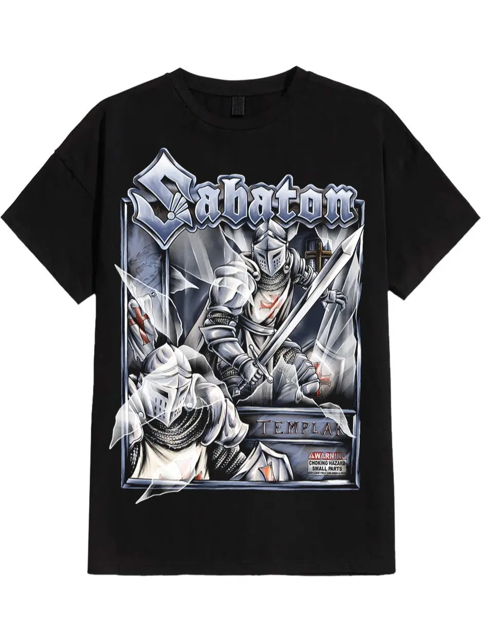 Sabaton Heavy Music T-Shirt, Swedish Power Metal Fan Tee, Unisex Rock Apparel