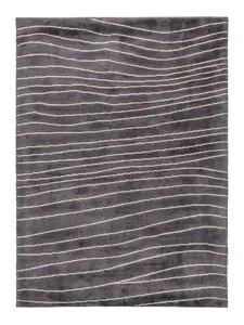 846 - Modern Handmade Wool And Silk  Indian Nepal Carpet