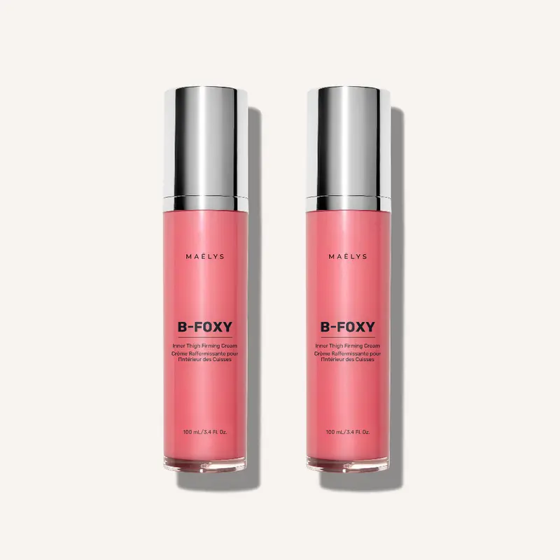 MAËLYS B-FOXY Clinically Proven Inner Thigh Firming Cream x 2 | Firm the Appearance of Thighs and Saggy Skin