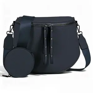 2026 Women’s Waterproof Leather Crossbody Bag| Large Capacity Adjustable Strap| Perfect for Outings/Travel/Gatherings| Compact Cosmetic Pouch Gift