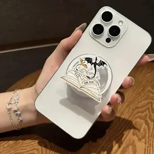 Fly or Die Vinyl PG Fourth Wing Inspired Dragon Book Kindle Grip for Fantasy Readers, Waterbottle Phonegrip Bookworm