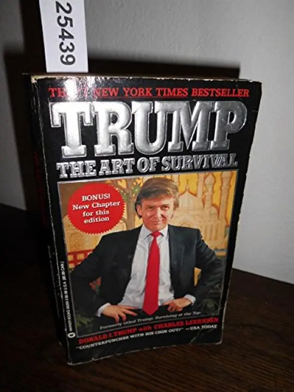 USED Book - Trump: The Art of Survival by Donald Trump (Paperback) - english