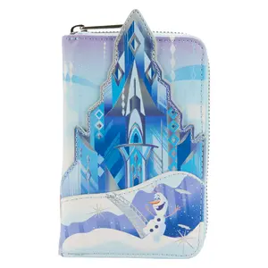 Loungefly Frozen Princess Castle Zip Around Wallet Loungefly Frozen Princess Castle Zip Around Wallet