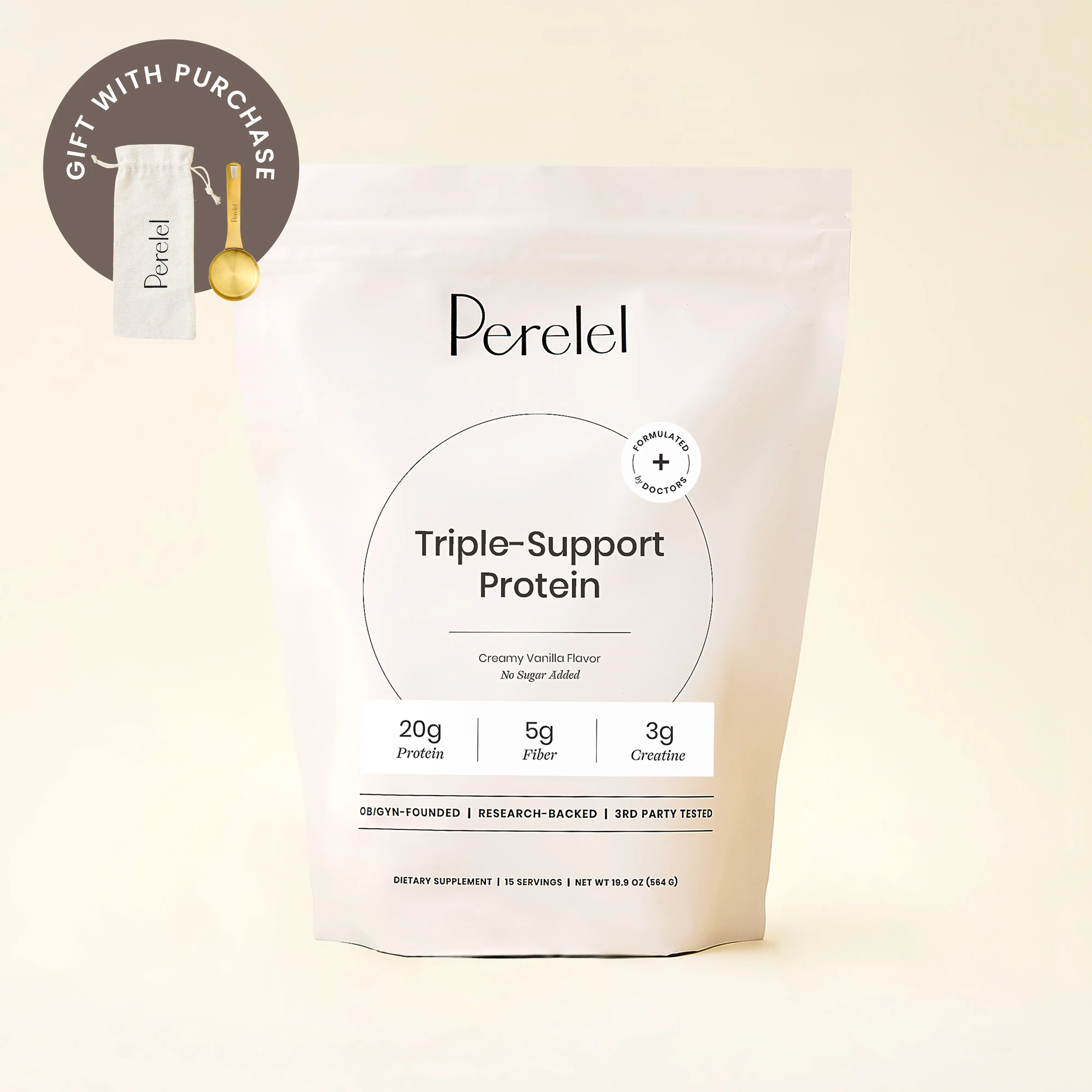 Perelel Triple-Support Protein, Gift with Purchase