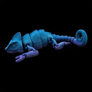 Med Chameleon. Articulated. Desk Pet