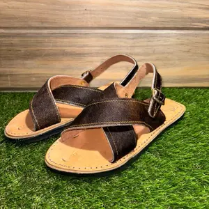 Mexican Cross Sandals Huaraches Leather Comfortable Summer Footwear