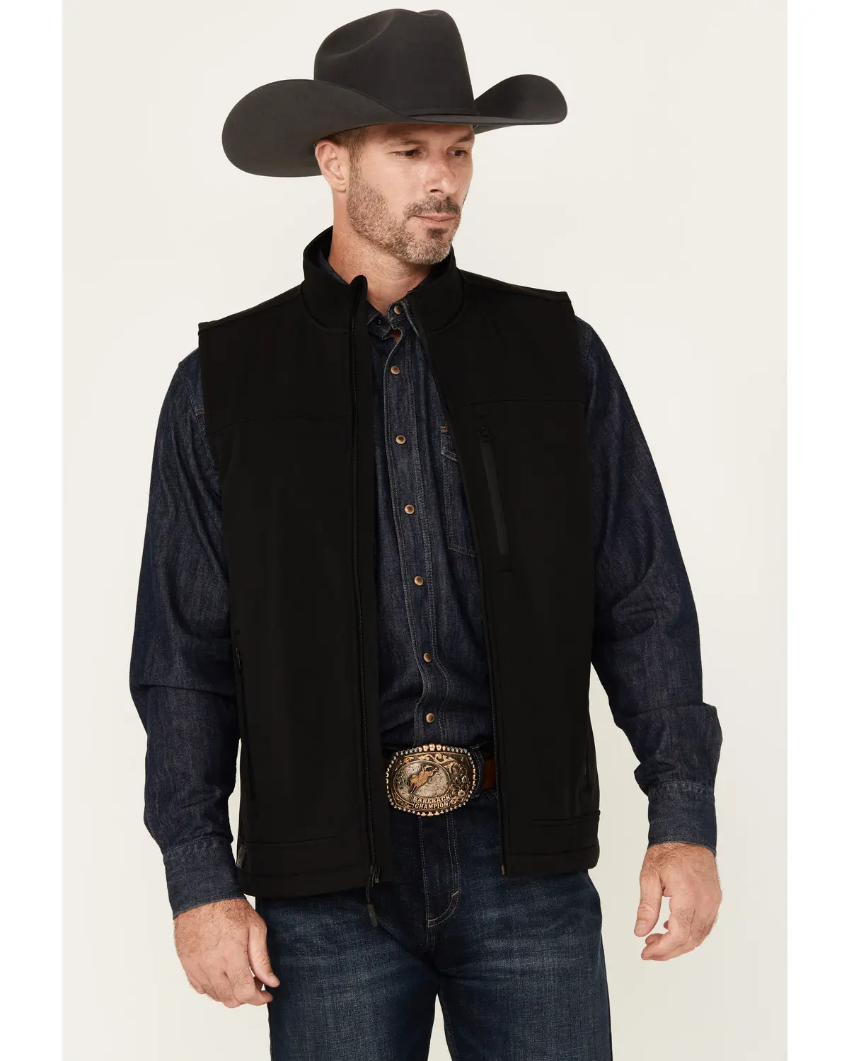 Cody James Men's Men'S Estacado Concealed Carry Softshell Vest Big - Cjho24v3-Blk-B