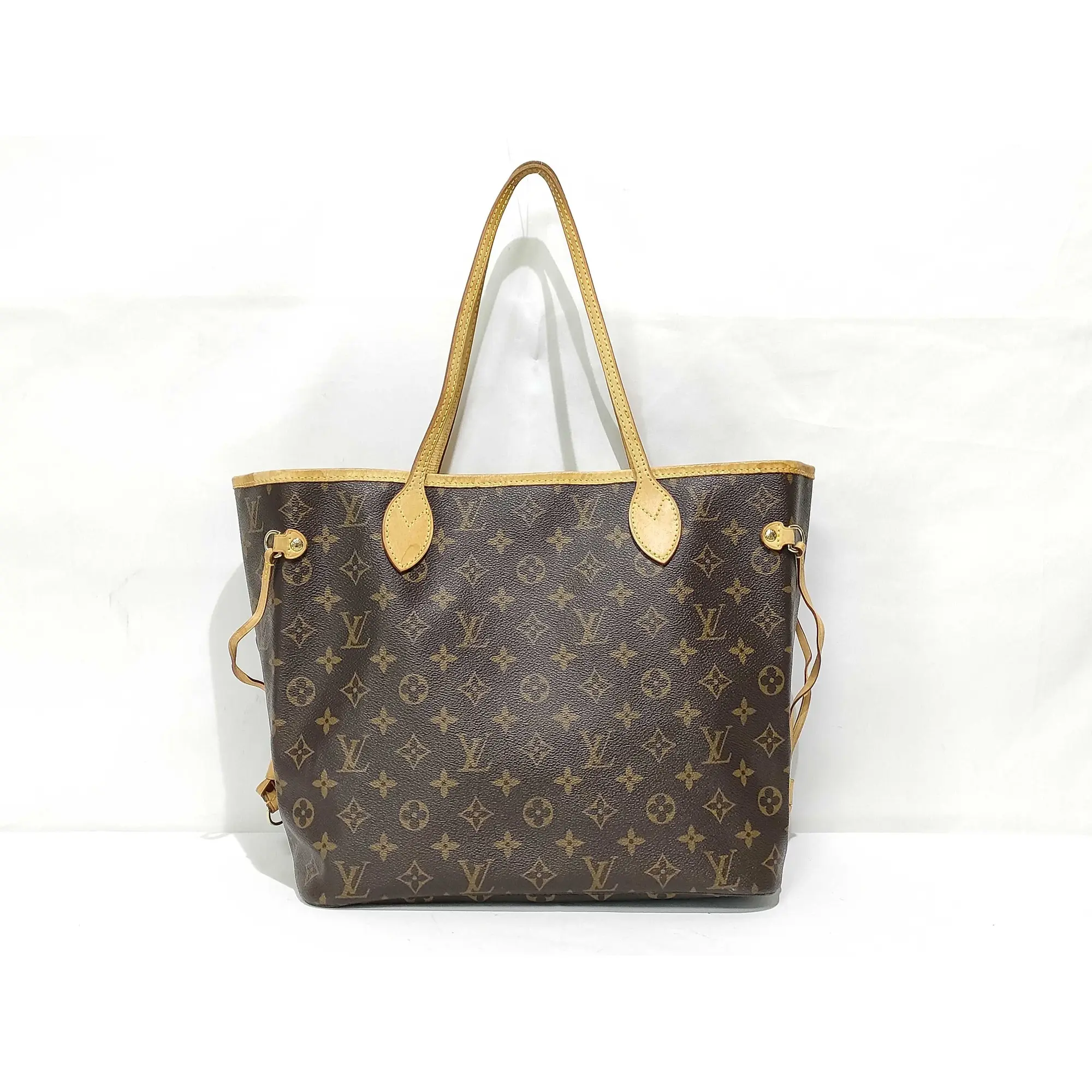 Pre-owned Louis Vuitton canvas Tote bags Monogram Neverfull MM Tote Bag (2260006366816)