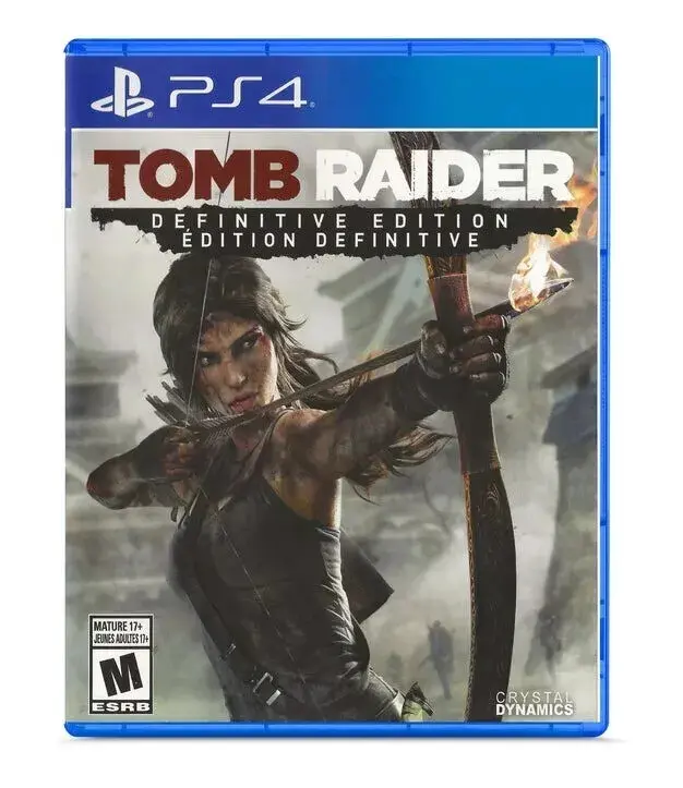 Tomb Raider Definitive Edition PS4 New Game (2014 Action RPG)