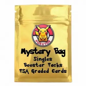 Mystery Pokemon Card Bag - Singles Booster Packs PSA Graded Cards Included