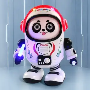 New Singing Dancing Music Space Panda Toy Swing Robot, Interactive Playful Kids Toy, Fun and Educational Gift for Children