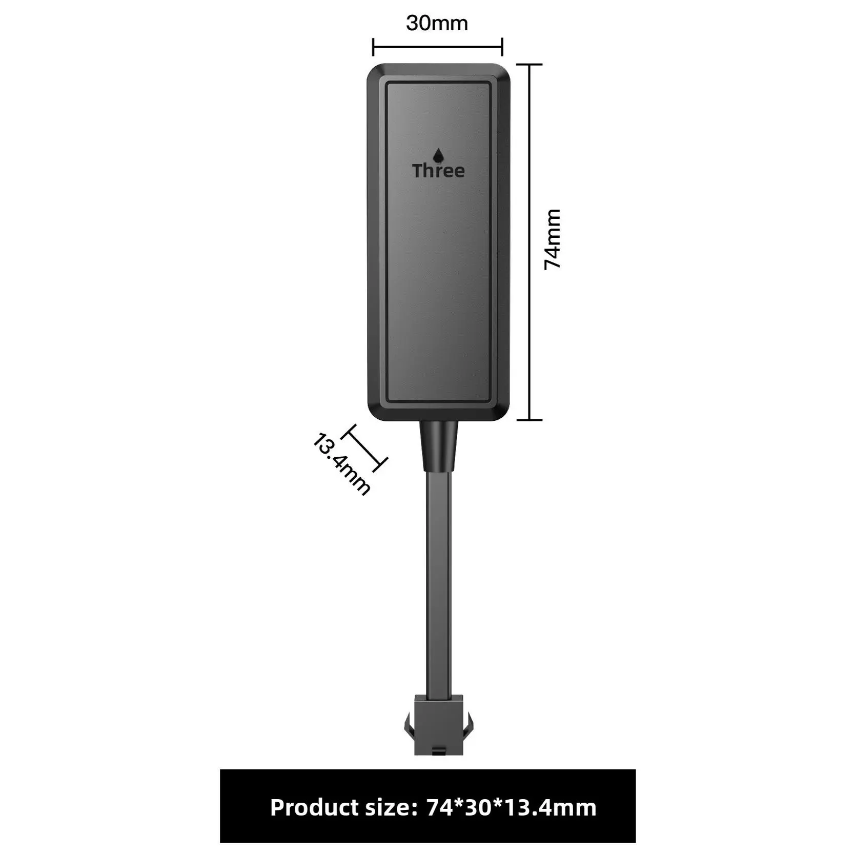 4G Full-Network Vehicle-Mounted GPS Tracker Device - Beidou Positioning, Anti-Theft Tracking, Remote Monitoring for Electric Motorcycles, Car Rental, Map Integration