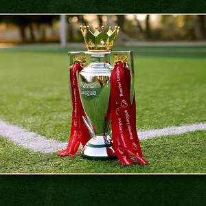 Vintage Trophy, Football Trophy, Sports Trophy, Ideal Gift for Men, Perfect for Home Decor and Room Decoration, Festive Gift Idea