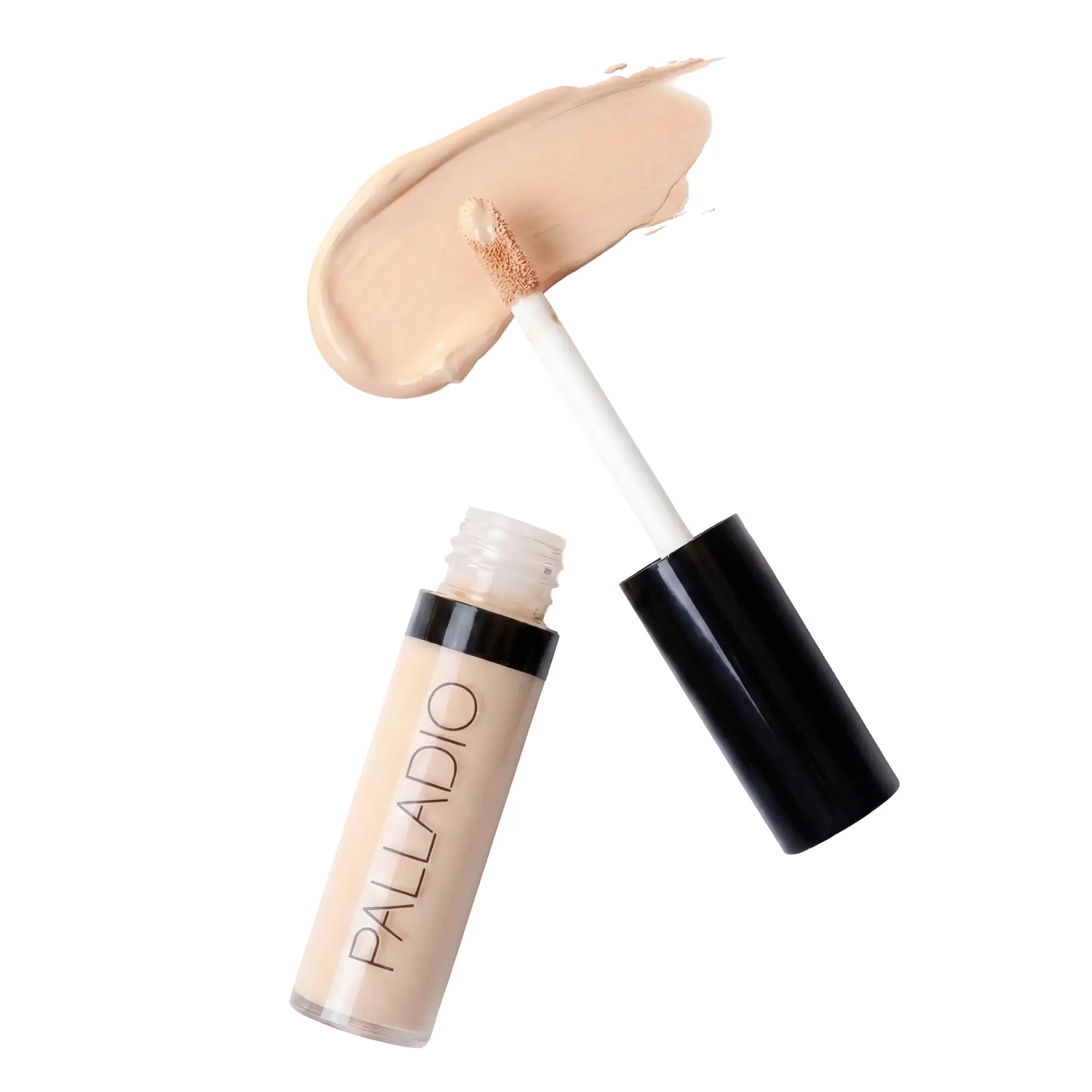 Palladio Liquid Concealer, Medium Coverage Formula with Botanicals & Vitamins for Flawless Radiance Cruelty-Free Vegan Aloe Flower Ginseng