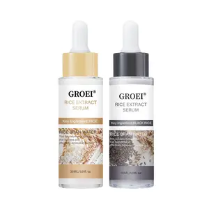 Rice Extract Exfoliating Glow Serum, Moisturizing Brightening Essence, Hydrating Skin Care Product for Women & Men