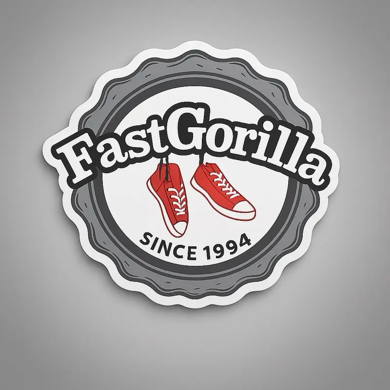 FastGorilla Logo Vinyl Stickers (S / M / L)