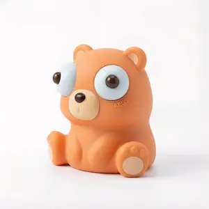 Cute Squeeze Animal Toys, Pop Eyes Fidget Toys for Kids Stress Relief
