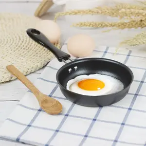 Non-stick Frying Pan, 1 Count Durable Iron Mini Frying Pan, Egg Frying Pan, Easy-clean Versatile Mini Frying Pan for Breakfast, Lunch & Dinner, Nonstick Frying Pan