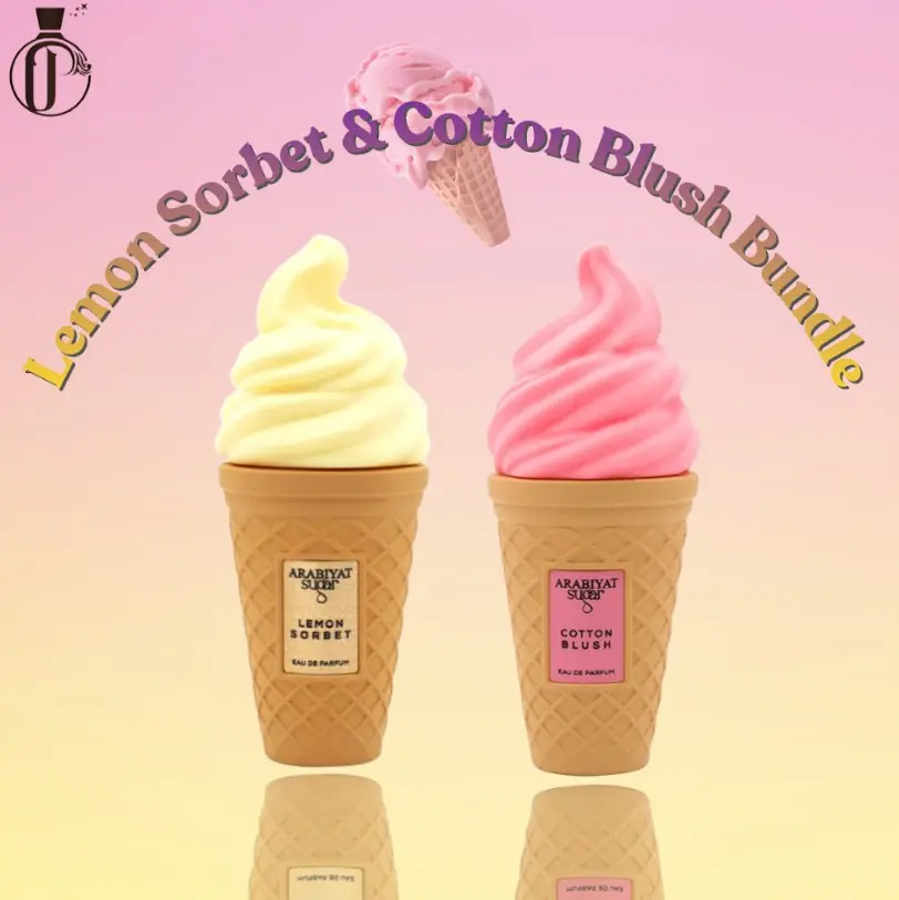 Arabiyat Prestige | Cotton Blush + Lemon Sorbet | Eau De Parfum | 100 ML | Women's Fragrance | Sweet - Citrus & lemon Notes