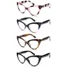 Women's 4-Pack Cat-Eye Blue Light Blocking Reading Glasses - Plastic Frames, Resin Lenses, Comfortable Spring Hinges, High Quality Eyewear, Eye Fashion, Huainan Lihao Eyewear Co., Ltd.